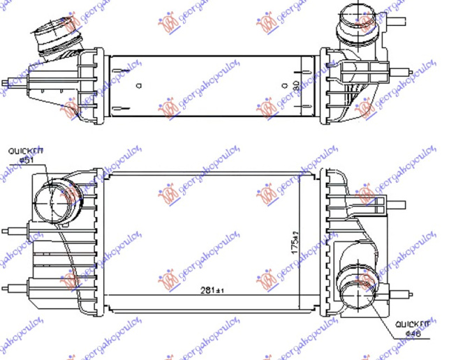 Interkuler 1.5 dCi dizel (281x175x80)