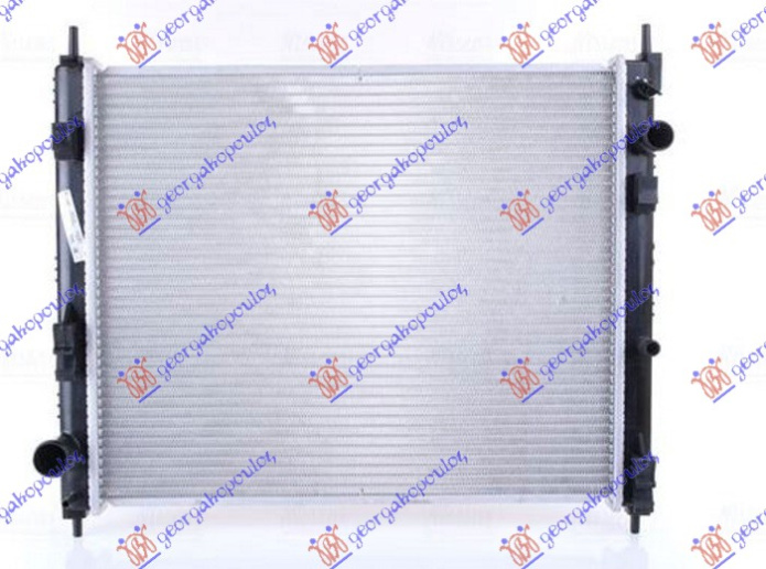 Radiator për motor 1.5 dCi dizel (507x428x16) (KOYO)