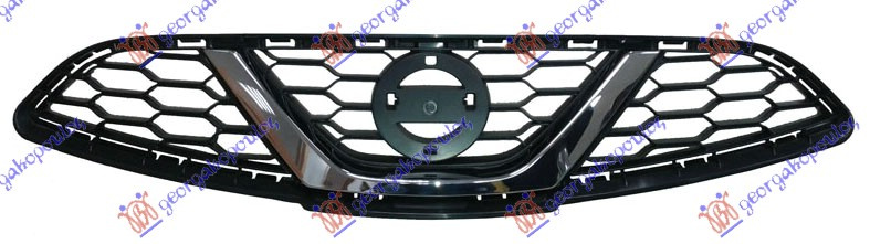 Maskë pvc/grilë me shirit krom