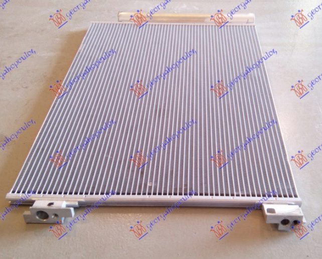Radiator për kondicioner benzinë - dizel (510x395x12) (NISSENS)