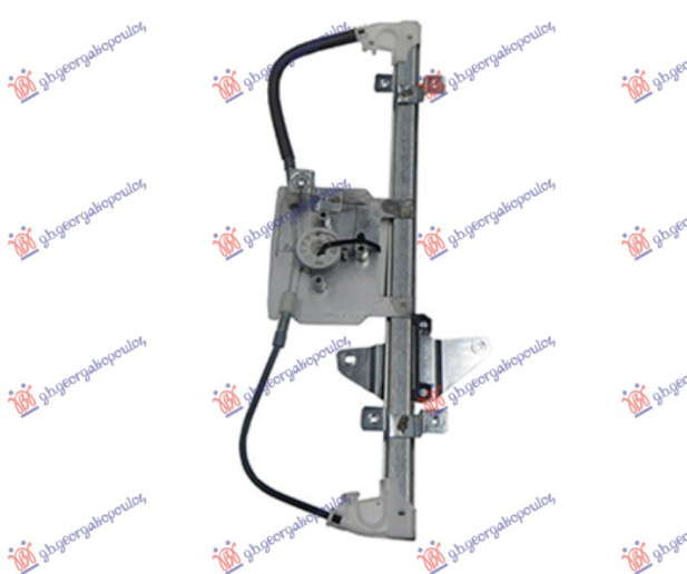 Ngritës/rregullator për dritaren e përparme elektrik (pa motor) (А cilësi)