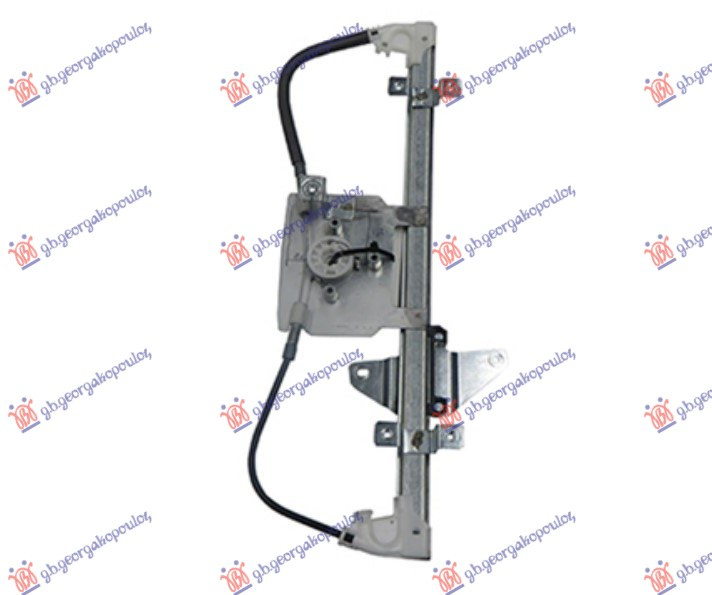 Ngritës/rregullator për dritaren e përparme elektrik (pa motor) (А cilësi)