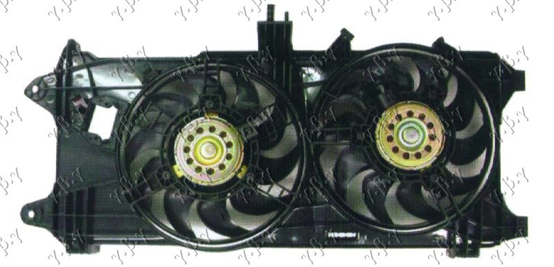 Ventilator komplet (1.3-1.9 jtd) me kondicioner