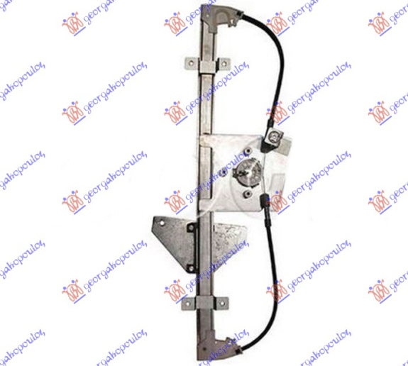 Ngritës/rregullator për dritaren e përparme elektrik (pa motor)