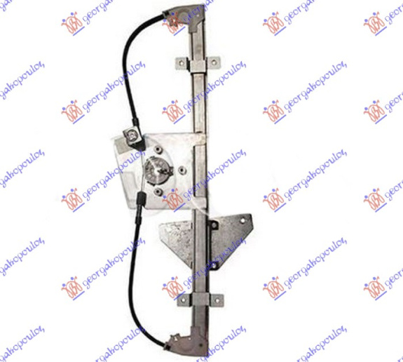 Ngritës/rregullator për dritaren e përparme elektrik (pa motor)