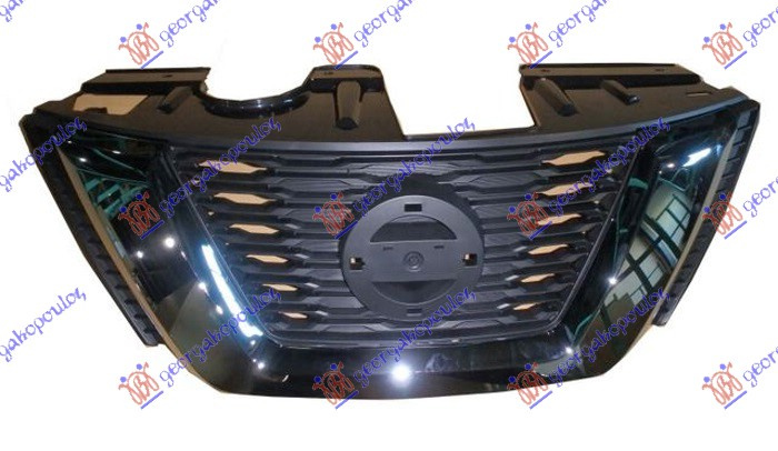 Maskë pvc/grilë komplet me shirit krom