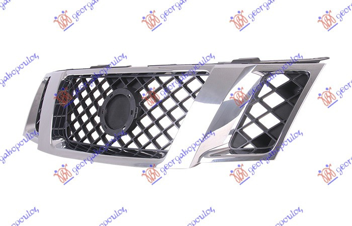 Maskë pvc/grilë krom -10