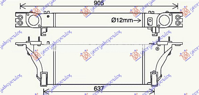 Interkuler 3.0 dCi dizel (515x225x80)