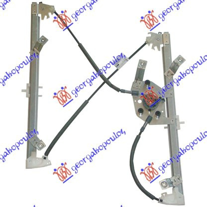 Ngritës/rregullator për dritaren e përparme elektrik 5 dyer (pa motor) (А cilësi)