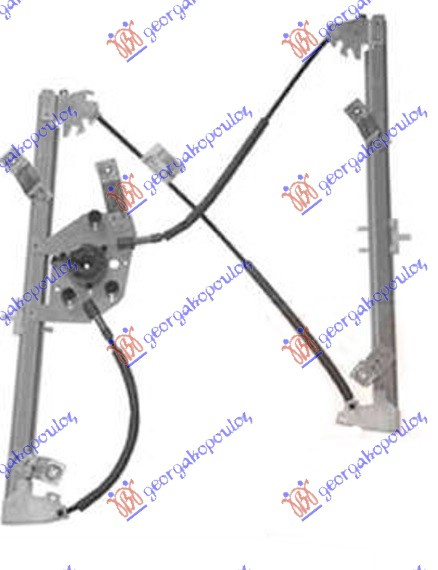 Ngritës/rregullator për dritaren e përparme elektrik 5 dyer (pa motor)