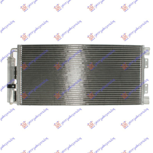 Radiator i kondicionerit 00-06 (62.5x31.5x1.6)
