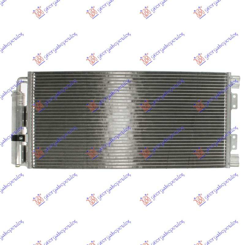 Radiator i kondicionerit 00-06 (62.5x31.5x1.6)