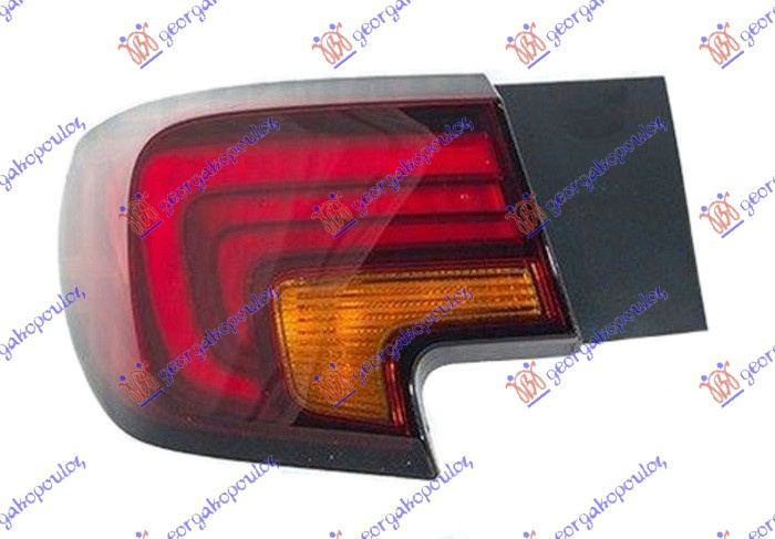 Dritë stop e jashtme 5 dyer (LED) (E)