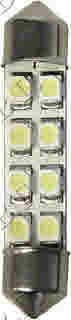 Pilot LED 8 smd 42mm ngjyrë e bardhë