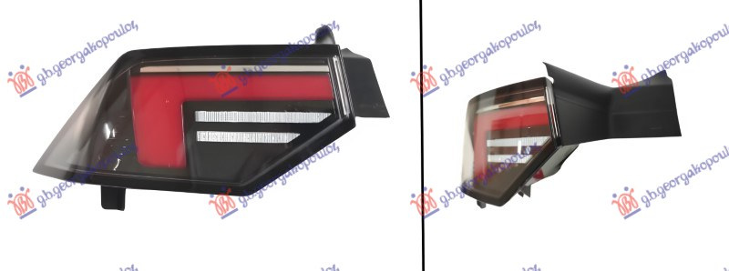 Dritë stop e jashtme 5 dyer LED (E) (VALEO)
