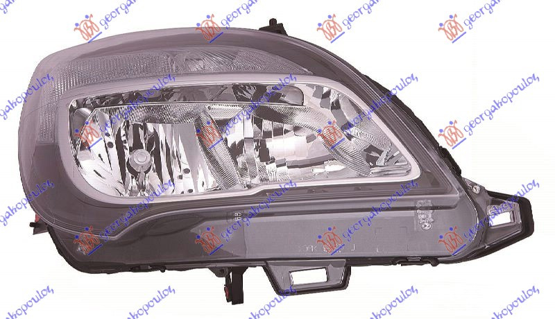 Fenerë elektrik (H7/H1) (E) (me motor) (DEPO)
