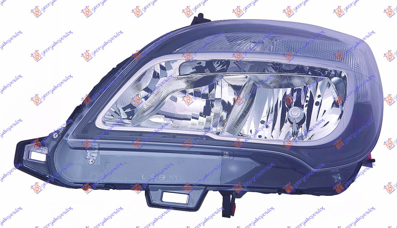 Fenerë elektrik (H7/H1) (E) (me motor) (DEPO)