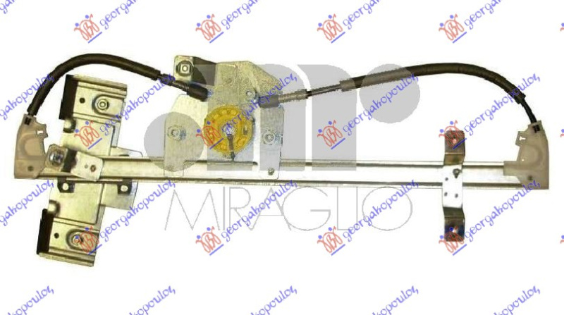Ngritës/rregullator për dritaren e përparme elektrik (pa motor)