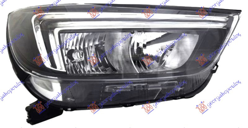 Fenerë elektrik (h/7/HB3) me LEDDritë ditore (E) (TYC)
