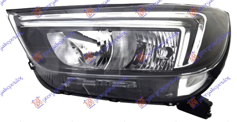 Fenerë elektrik (h/7/HB3) me LEDDritë ditore (E) (TYC)