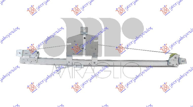 Ngritës/rregullator për dritaren e përparme elektrik (pa motor)