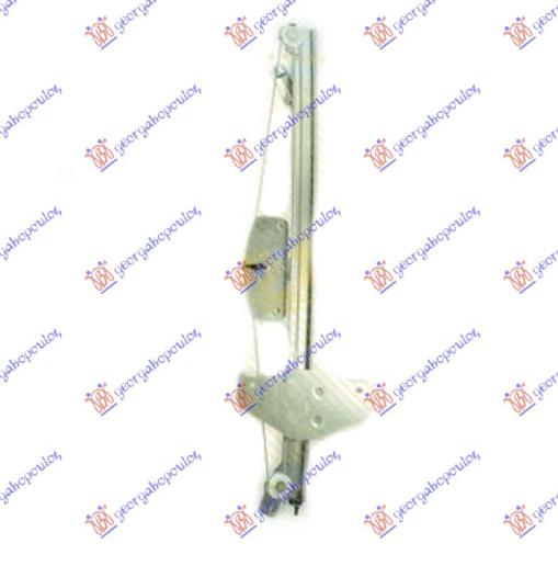 Ngritës/rregullator për dritaren e përparme (pa motor)