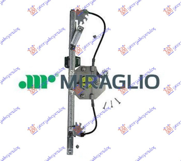 Ngritës/rregullator për dritaren e përparme elektrik (pa motor) (А cilësi)