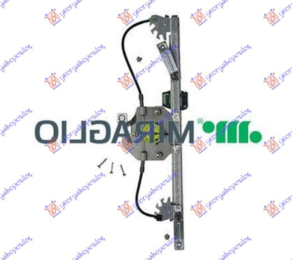 Ngritës/rregullator për dritaren e përparme elektrik (pa motor) (А cilësi)