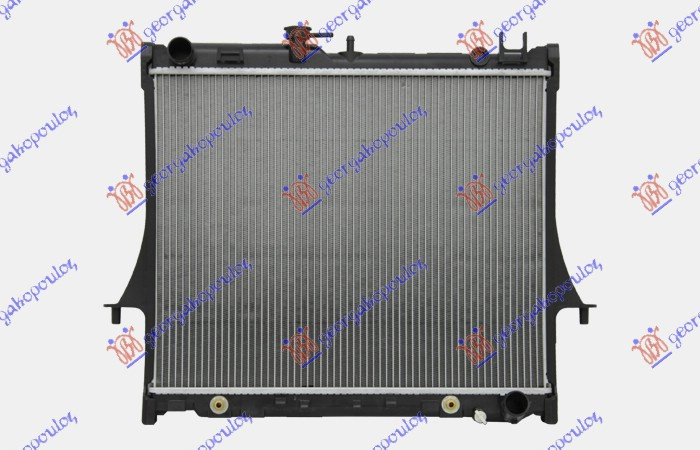 Radiator për motor (47,5x59x2,5) (marsh manual/automatik). 2.5-3.0DiTD