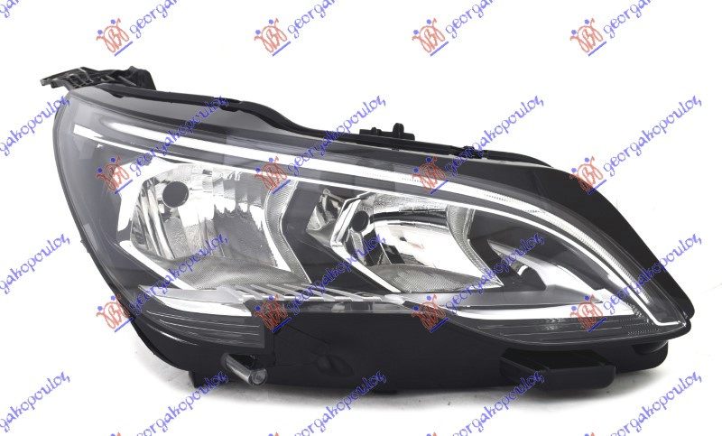 Fenerë elektrik (H7/HB3) me LEDDritë ditore (me motor) (E) (TYC)