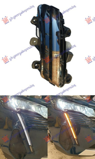 Dritë ditore/drita pulsuese LED (VALEO)