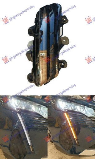 Dritë ditore/drita pulsuese LED (VALEO)