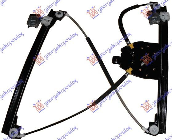 Ngritës/rregullator për dritaren e përparme elektrik (pa motor)