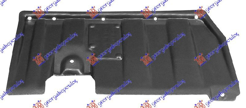 Mbrojtje/kapak nën motor (i pasëm)