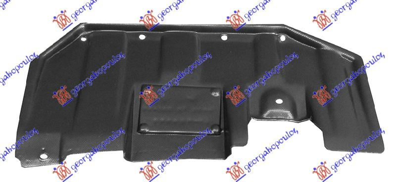 Mbrojtje/kapak nën motor (i pasëm)