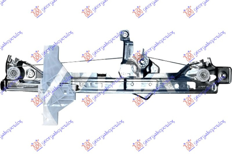 Ngritës/rregullator për dritaren e pasme elektrik (pa motor)