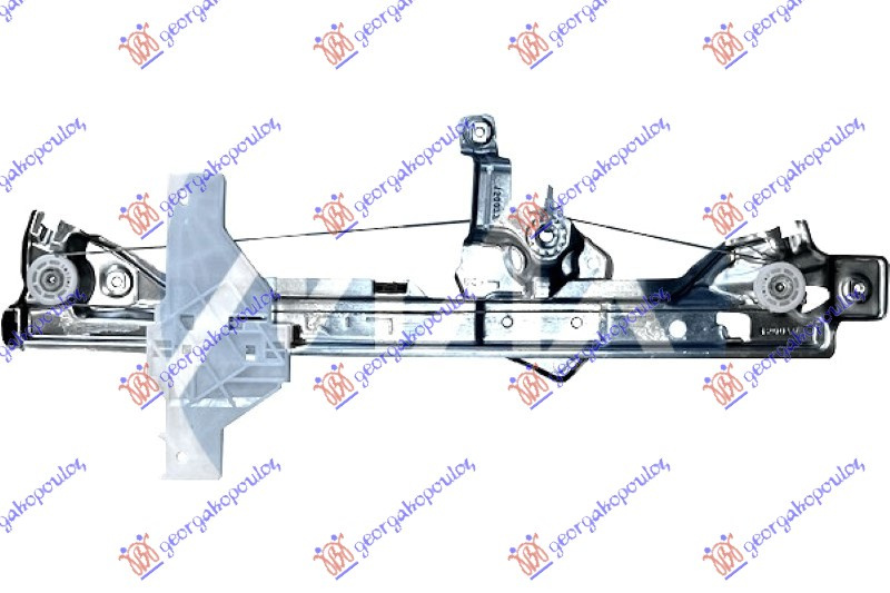Ngritës/rregullator për dritaren e pasme elektrik (pa motor)