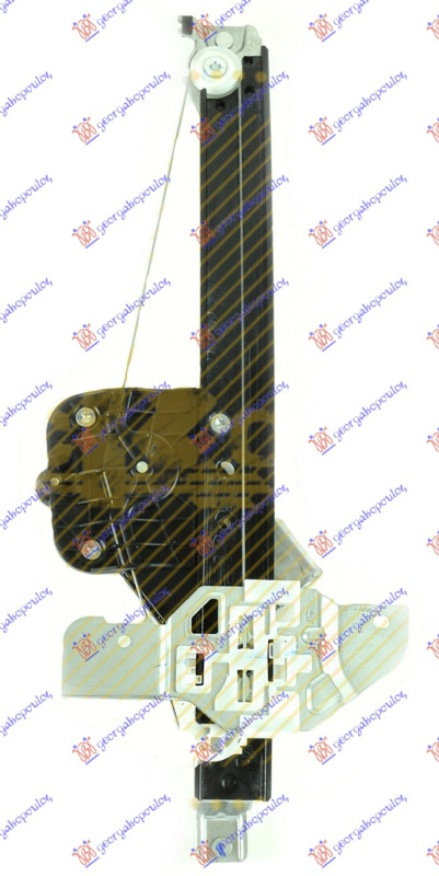 Ngritës/rregullator për dritaren e pasme elektrik (pa motor) (А cilësi)