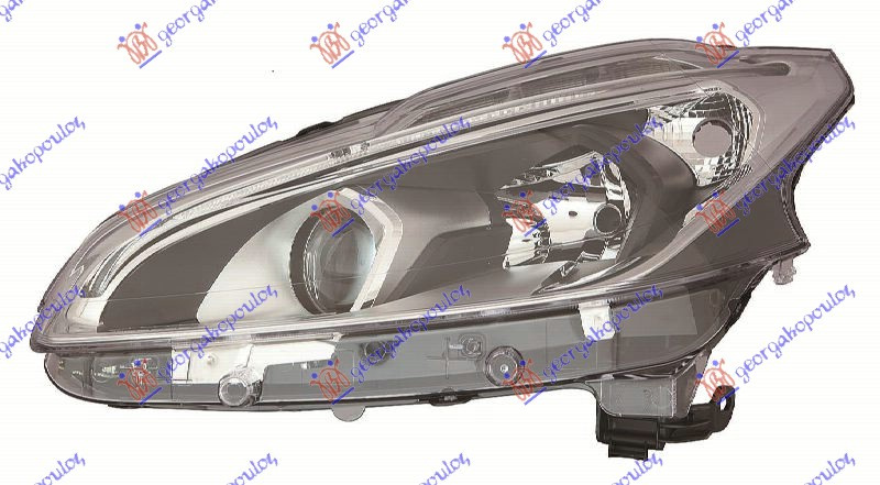 Fenerë elektrik (H7/H7) me LEDDritë ditore (E) (DEPO)