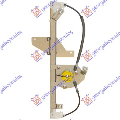 Ngritës/rregullator për dritaren e pasme elektrik (pa motor)