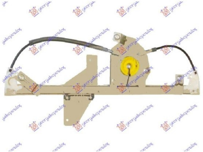 Ngritës/rregullator për dritaren e pasme elektrik (pa motor) (А cilësi)
