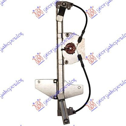 Ngritës/rregullator për dritaren e pasme elektrik (pa motor) (А cilësi)