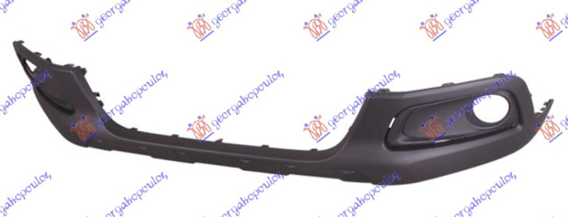 Parakolpi i përparmë i poshtëm me dritа të mjegullës +hapje për Shirit e