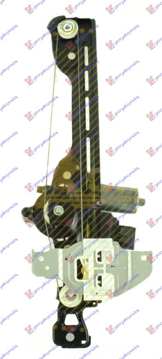 Ngritës/rregullator për dritaren e pasme elektrik (pa motor) (А cilësi)