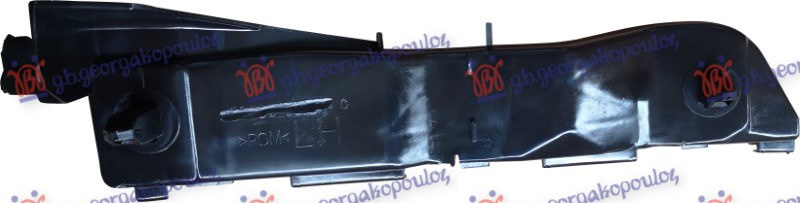 Shtërngues/mbajtës për parakolpin e përparmë anësor plastik