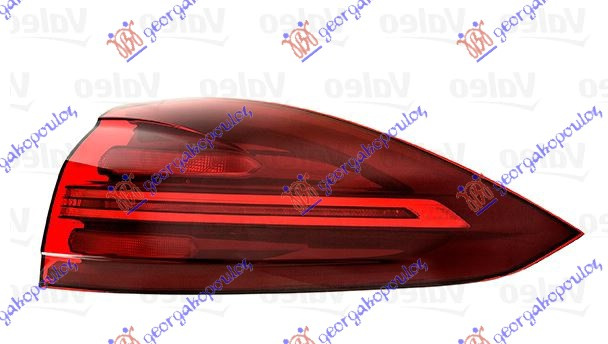 Dritë stop e jashtme i errësuar LED (VALEO)