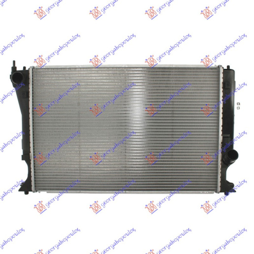 Radiator për motor 2.2 D4D (marsh manual) dizel -06 (625x410) (1 tubë)