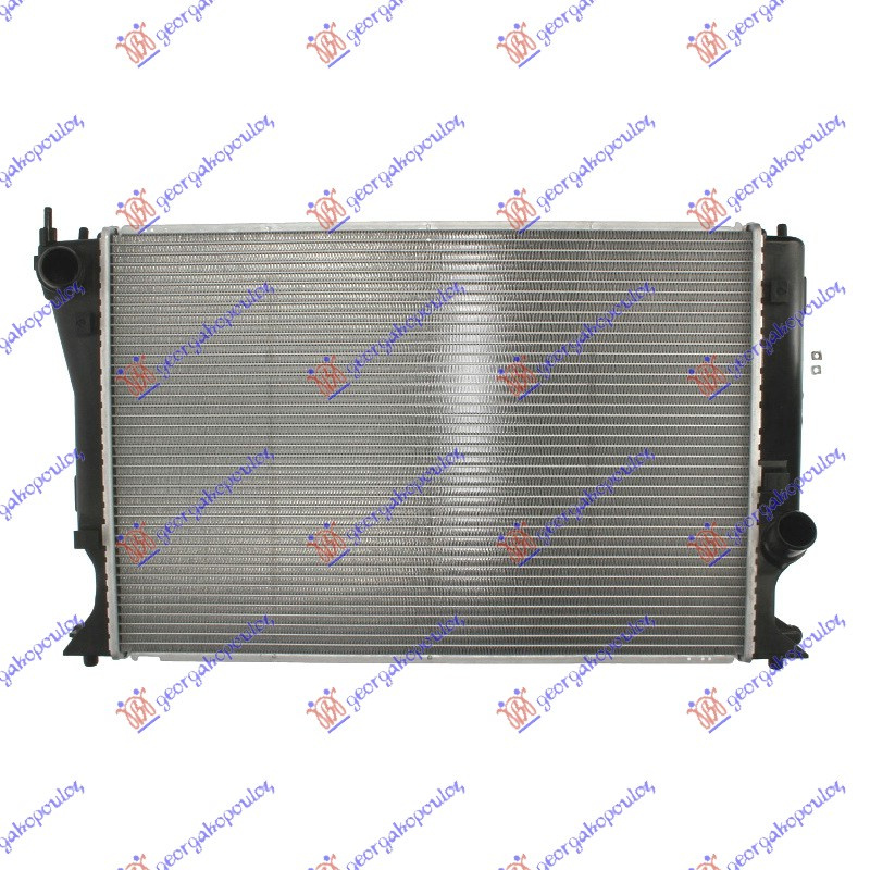 Radiator për motor 2.2 D4D (marsh manual) dizel -06 (625x410) (1 tubë)