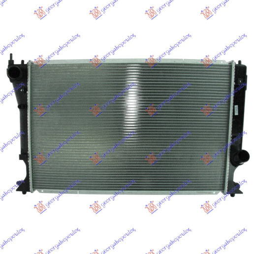 Radiator për motor 2.0-2.2 D4D (marsh manual) dizel 06- (625x410) (2 tuba)