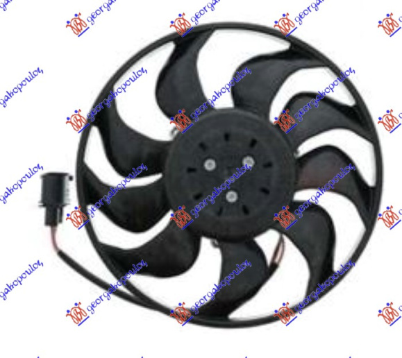 Ventilator (Motor + helikë) benzinë (400W) (i majtë)
